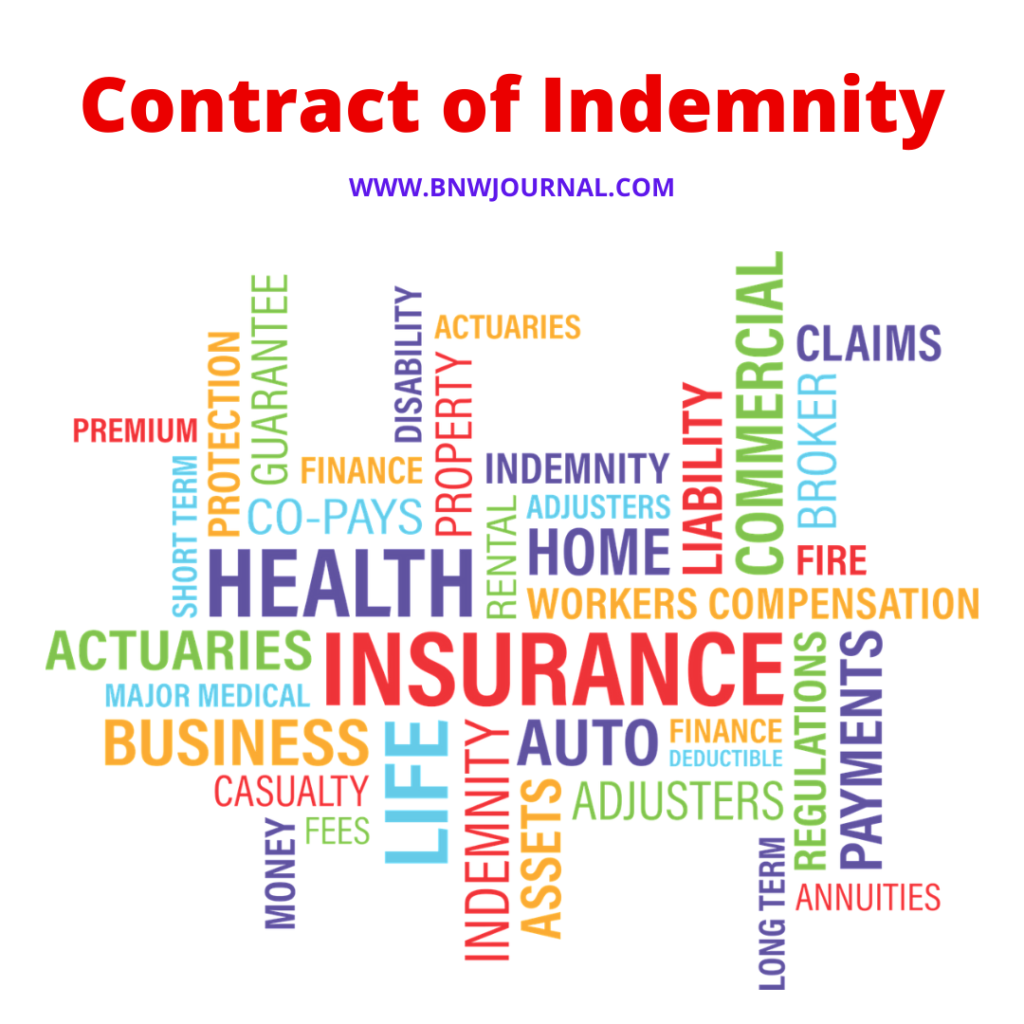 Contract Of Indemnity: ICA, 1872 - Black N' White - The Legal Journal