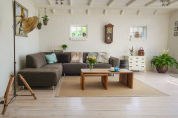 brown wooden center table